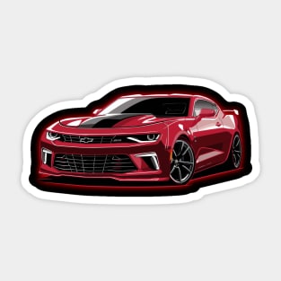 Chevrolet Camaro SS Glowing Sticker